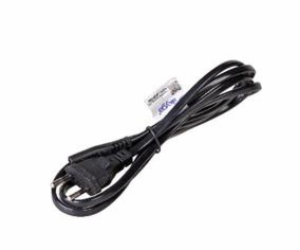 Akyga napájecí kabel 0.5m/250V/PVC/černá 