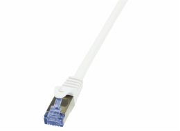 LOGILINK CQ3021S LOGILINK - Patch kabel Cat.6A 10G S/FTP PIMF PrimeLine 0,50m bílý