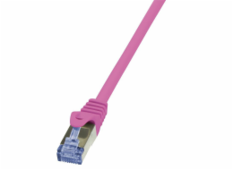 LOGILINK CQ3049S LOGILINK -Patch kabel Cat.6A 10G S/FTP PIMF PrimeLine růžový 1,5m