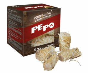 Podpalovač z dřevité vlny 32 ks PE-PO