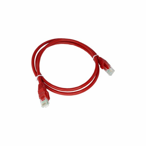U/UTP Cat.6 PVC Patch Cord 1.0m Red ALANTEC