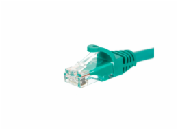 NETRACK BZPAT025UG patch cable RJ45 snagless boot Cat 5e UTP 0.25m green