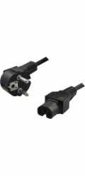 LOGILINK CP105 LOGILINK - Power cord, safety plug 90° to IEC C15 female, 2m, black