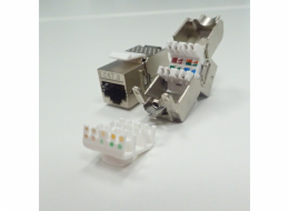 NETRACK 105-36 Keystone Jack RJ45 cat. 6A FTP toolless