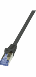 LOGILINK CQ3083S LOGILINK - Patch kabel Cat.6A 10G S/FTP PIMF PrimeLine 7,5m černý
