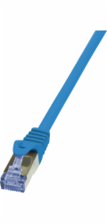 LOGILINK CQ3046S LOGILINK - Patch Cable Cat.6A 10G S/FTP PIMF PrimeLine modrý 1,5m
