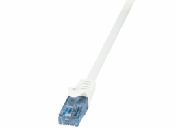 LOGILINK CP3021U LOGILINK - Patch Cable Cat.6A 10GE Home U/UTP EconLine white 0,50m