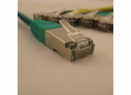 NETRACK BZPAT15UG patch cable RJ45 snagless boot Cat 5e UTP 15m green