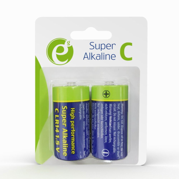 GEMBIRD EG-BA-LR14-01 Energenie Alkaline C-cell battery L...