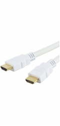 TECHLY 306929 Monitor cable HDMI-HDMI M/M 1.4 Ethernet 3D 4K. 3m. white