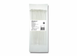 QOLTEC 52195 Qoltec kabelová spojka 2.5x200 100ks nylon UV bílá