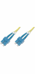 Digitus Fiber Optic Patch Cord, SC to SC OS2, Singlemode 09/125 µ, Duplex, Length 3m