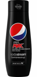 SodaStream Sirup příchuť PEPSI Max, 440 ml