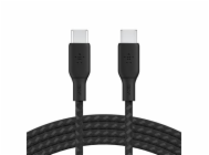 Belkin kábel Boost Charge Double-Braided USB-C to USB-C 100W 3m - Black