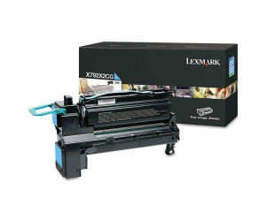 Lexmark X792 - Extra vysoká výtěžnost - azurová - originá...