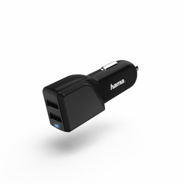 HAMA 178381 dvojitá USB nabíječka do voz