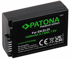 PATONA baterie pro foto Nikon EN-EL25 1350mAh Li-Ion Prem...