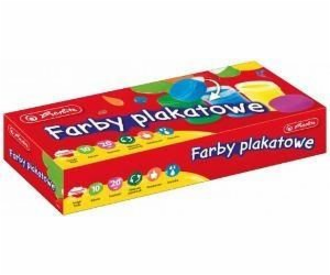 Herlitz HERLITZ PLAKÁTOVÉ BARVY 20ML 10 BAREV