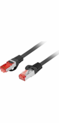 LANBERG&nbsp;Patch&nbsp;kabel&nbsp;CAT&nbsp;6&nbsp;S-FTP,&nbsp;AWG&nbsp;26/7,&nbsp;LSZH,&nbsp;měď,&nbsp;černý,&nbsp;0,5m