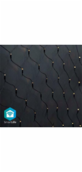 NEDIS Wi-Fi chytré dekorativní LED/ teplá bílá/ 400 LED s/ Android & iOS/ Nedis® SmartLife/ 3 x 3 m