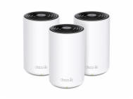 TP-Link Deco XE75 Pro(3-pack) WiFi6E Mesh (AXE5400,2,4GHz/5GHz/6GHz,1x2,5GbELAN/WAN,2xGbELAN)