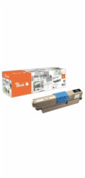 PEACH kompatibilní toner OKI 44973536, černá, 2200 str.
