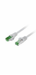 LANBERG Patch kabel CAT.7 S/FTP LSZH CU 3M šedý Fluke Passed  