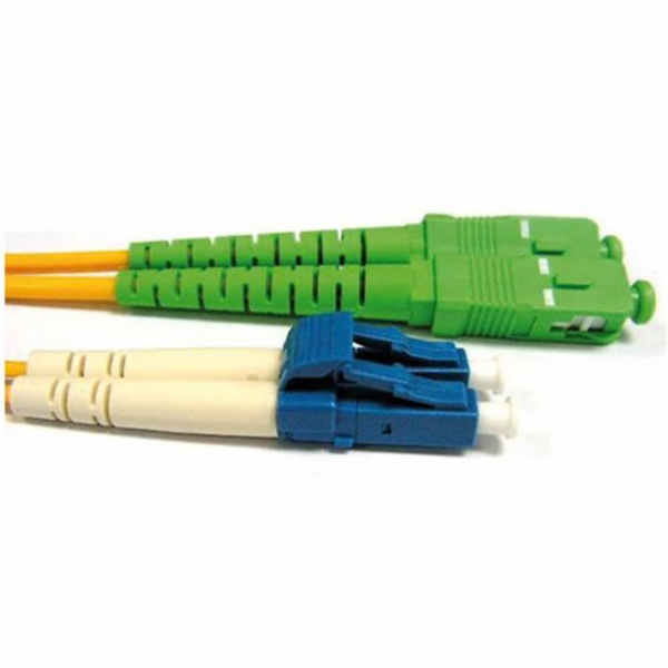 Patchcord FO duplex LC/APC-SC/APC  9/125um SM, 1m, OS2
