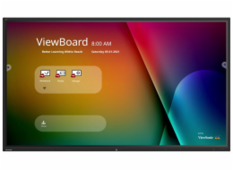 ViewSonic Flat Touch Display IFP9850-4/ 98"/ UHD / 16/7 /350cd / Android 4-32/ OPS/ HDMI/ VGA/ HDMIout/ USB-C