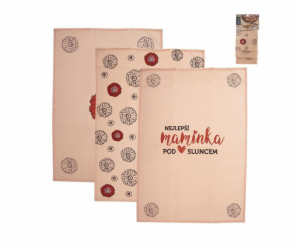 Utěrka kuchyňská "NEJLEPŠÍ MAMINKA" 3 ks