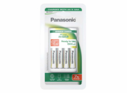 Panasonic BQ-CC17 + 4x AA 1900mAh