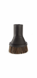 NEDIS prachový kartáč/ přírodní štětiny/ univerzálně použitelné/ 30 / 32 / 35 mm/ černý