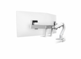 Ergotron HX - Montážní sada (rukojeť, kloubové rameno, 2 čepy, montážní svorka C, oblouk se závěsem, rozšíření) - Technologie konstantní síly - pro 2 LCD displeje - ocel - bílá - velikost obrazovky: a