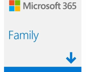 Microsoft 365 pro rodiny CZ 1 rok Předplatné Family, všec...