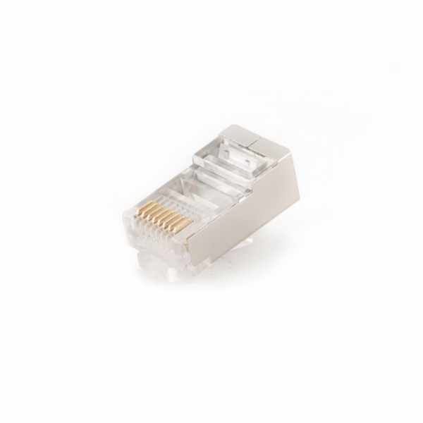 GEMBIRD PLUG5SP/10 Shielded modular plug 30u gold plated ...