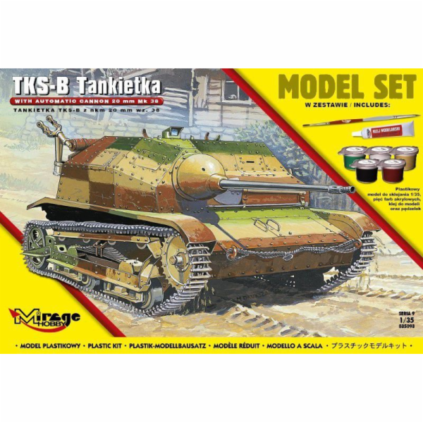 Tankietka Tks-B z Nkm 20mm wz38 Set