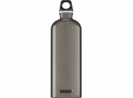 SIGG Alu Traveler Smoked Pearl 1 litr, láhev na pití