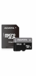 Adata/micro SDHC/64GB/UHS-I U1 / Class 10/+ Adaptér