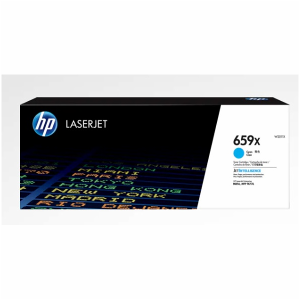 HP 659X  High Yield Cyan Original LaserJet Toner Cartridg...