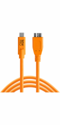 Tether Tools USB-C zu 3.0 Micro- B 4,60m oranzova