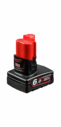 Milwaukee M12B6 12V / 6,0 Ah Li-Ion nahradni bat.