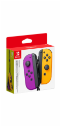Nintendo Joy-Con 2x set neon lila / neon oranzová