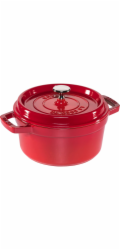 Staub litinový hrnec La Cocotte kulatý 20cm červený s poklicí