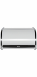 Brabantia Klappbrotkasten Front rund, weiss, medium