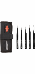 KNIPEX Universal Tweezer Set, ESD 5pcs