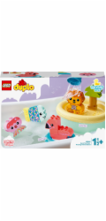 LEGO 10966 DUPLO Badewannenspaß: Schwimmende Tierinsel, Konstruktionsspielzeug