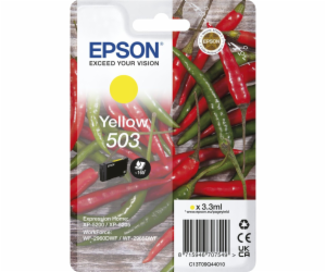 Epson 503 - 3.3 ml - žlutá - originální - blistr - inkous...