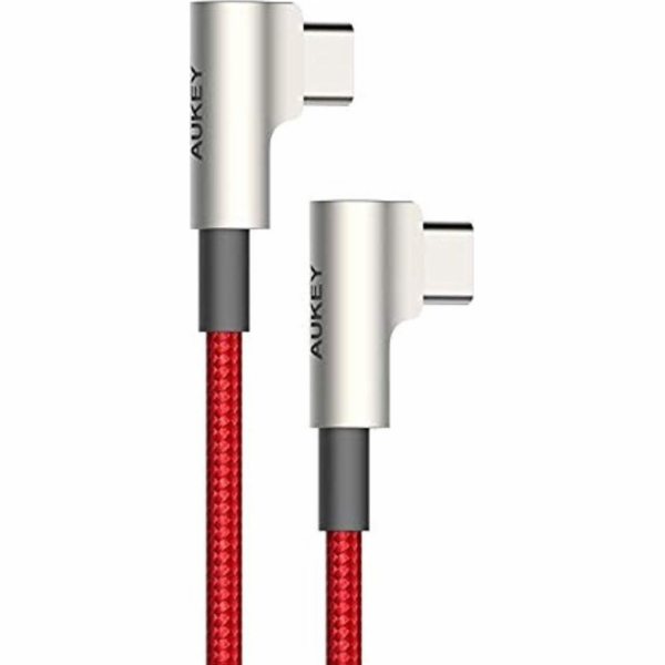 CB-CMD37 Red OEM nylonowy kabel USB C - USB C | 1m | 3A |...