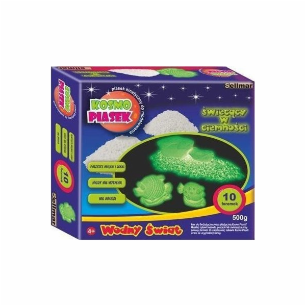 Sellmar Kosmo písek 500 g svítící ve tmě