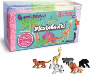Sellmar Plastocoolki - Zvířátka 5 kusů
